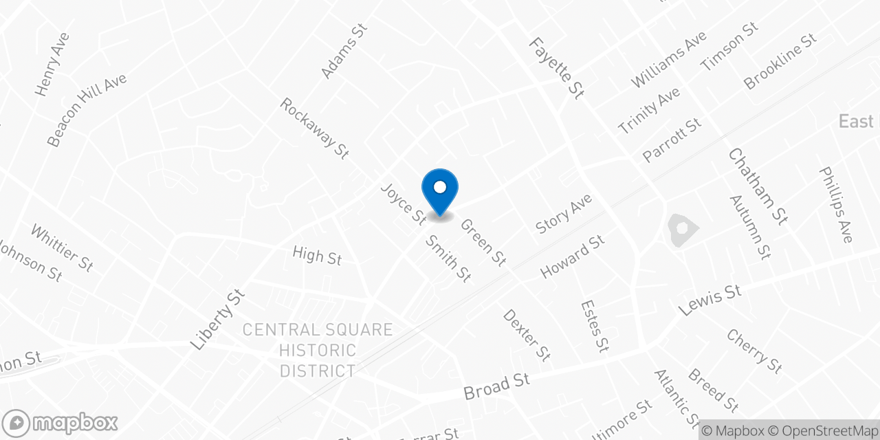 Map showing the location of the Social Security office in Lynn, MA