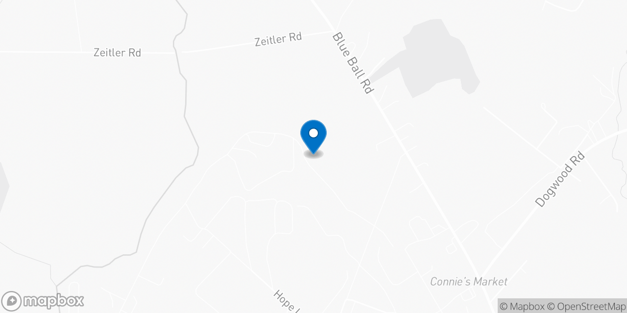 Map showing the location of the Social Security office in Elkton, MD