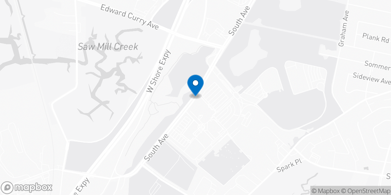 Map showing the location of the Social Security office in Staten Island, NY