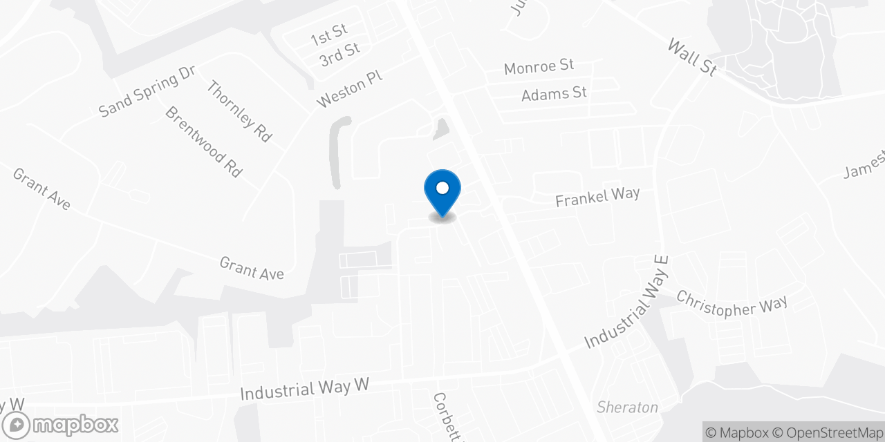Map showing the location of the Social Security office in Eatontown, NJ