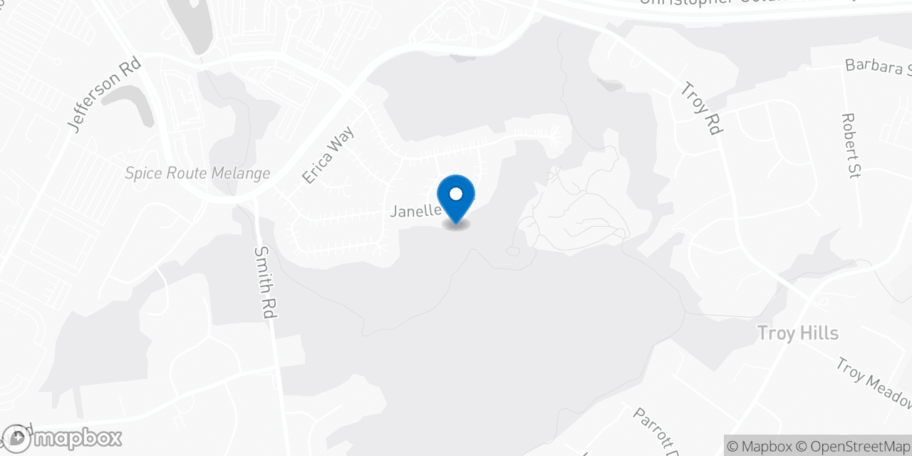Map showing the location of the Social Security office in Parsippany, NJ