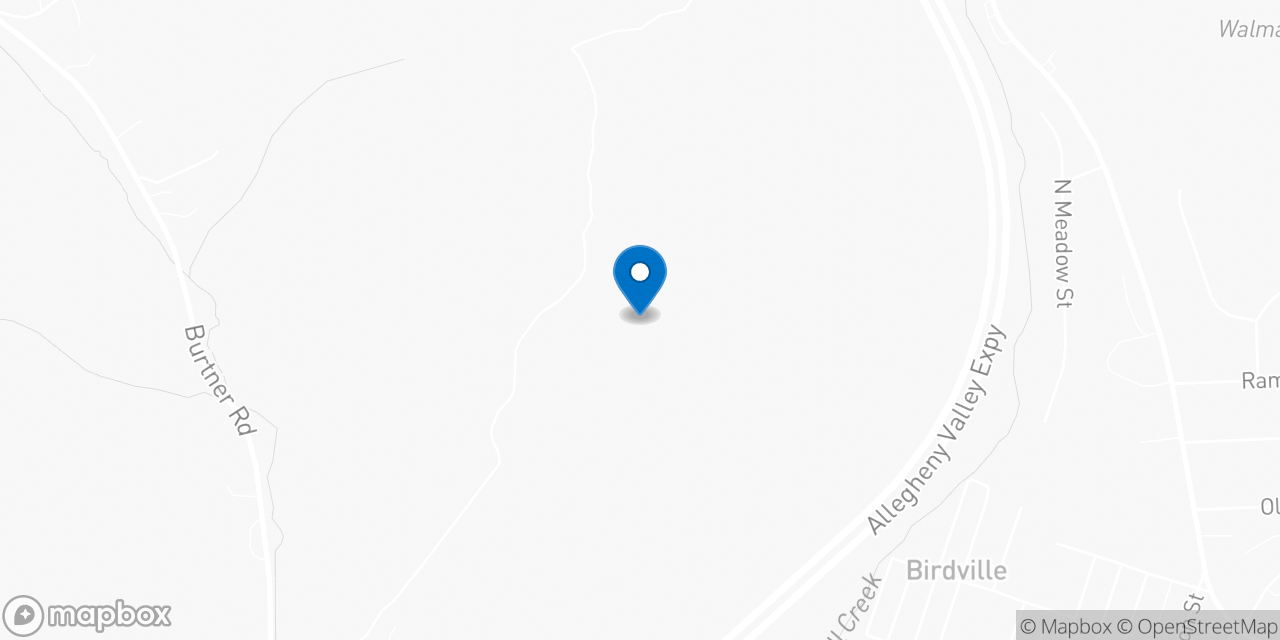 Map showing the location of the Social Security office in Natrona Heights, PA