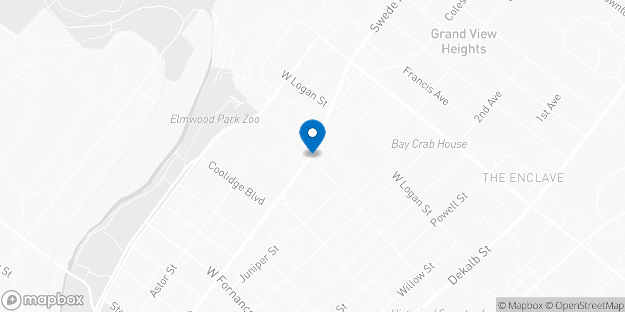 Map showing the location of the Social Security office in Norristown, PA