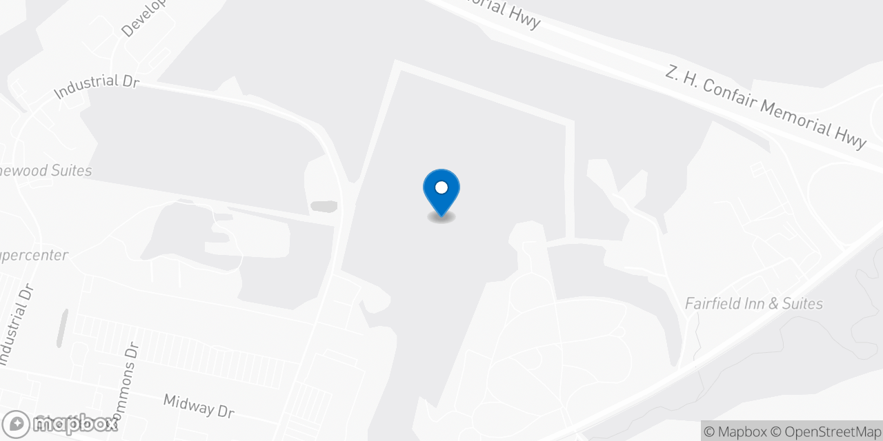 Map showing the location of the Social Security office in Dubois, PA