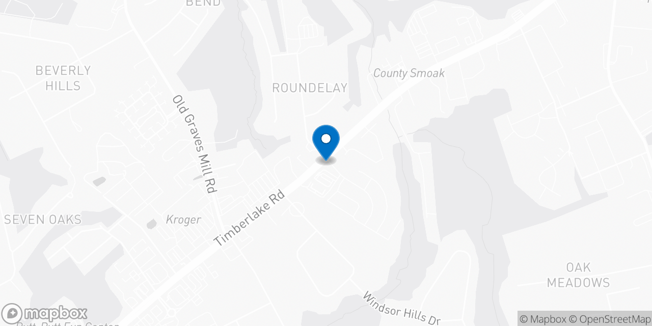 Map showing the location of the Social Security office in Lynchburg, VA