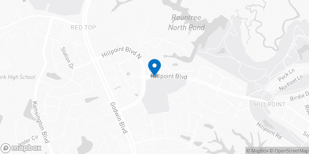 Map showing the location of the Social Security office in Suffolk, VA