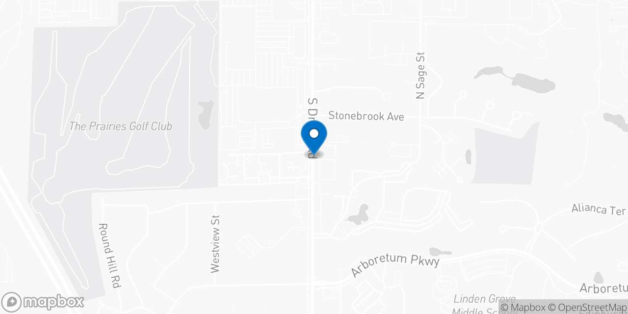 Map showing the location of the Social Security office in Kalamazoo, MI