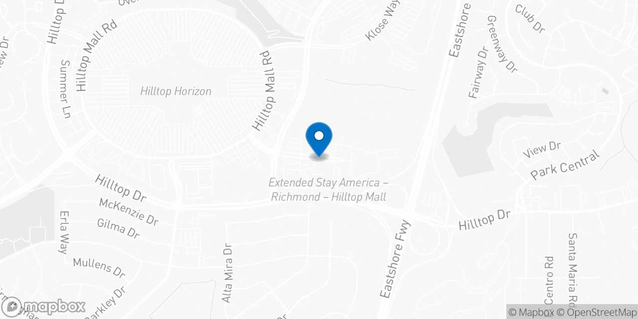 Map showing the location of the Social Security office in Richmond, CA