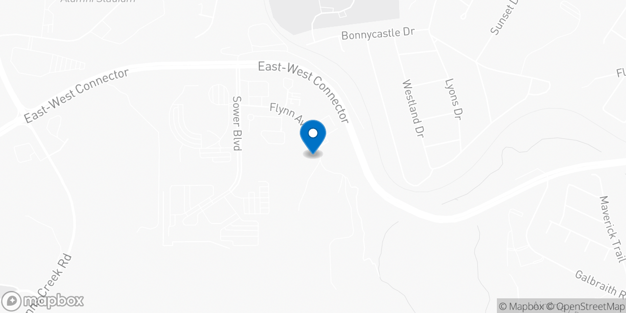 Map showing the location of the Social Security office in Frankfort, KY
