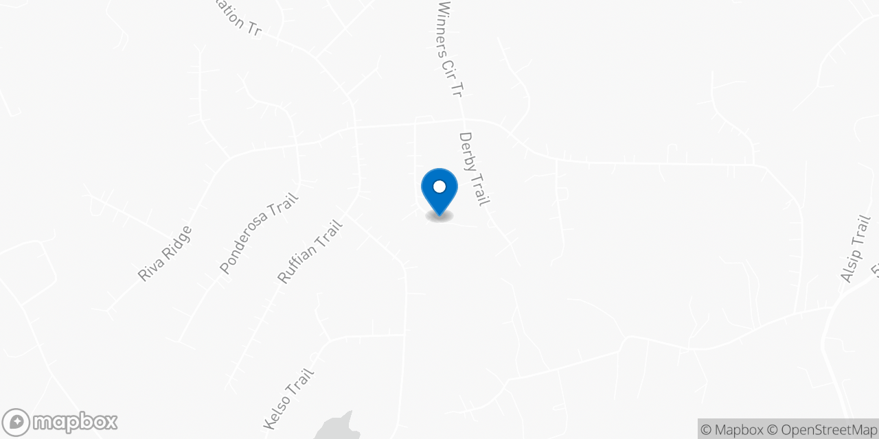 Map showing the location of the Social Security office in Corbin, KY