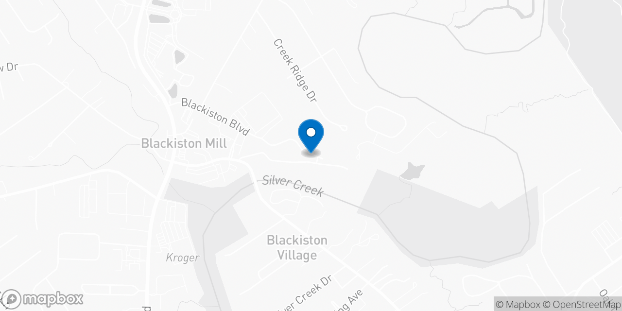 Map showing the location of the Social Security office in New Albany, IN
