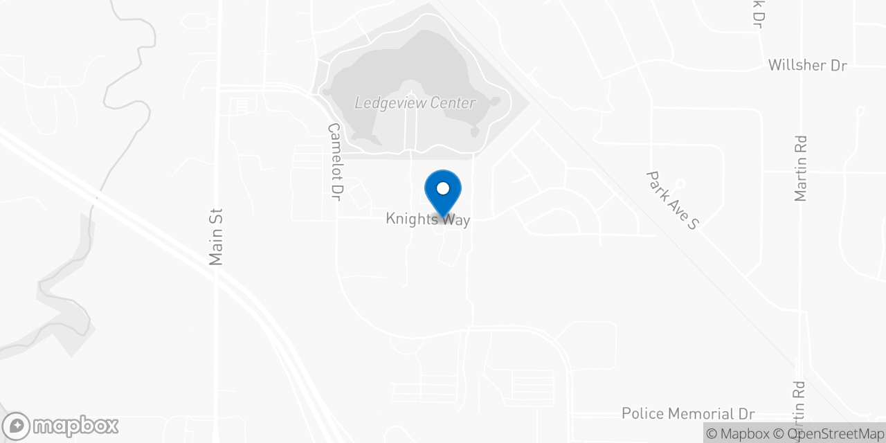 Map showing the location of the Social Security office in Fond Du Lac, WI