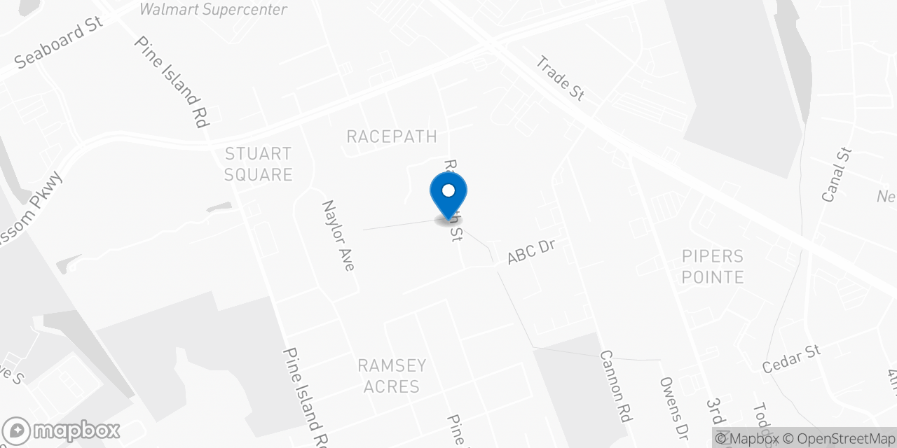 Map showing the location of the Social Security office in Myrtle Beach, SC