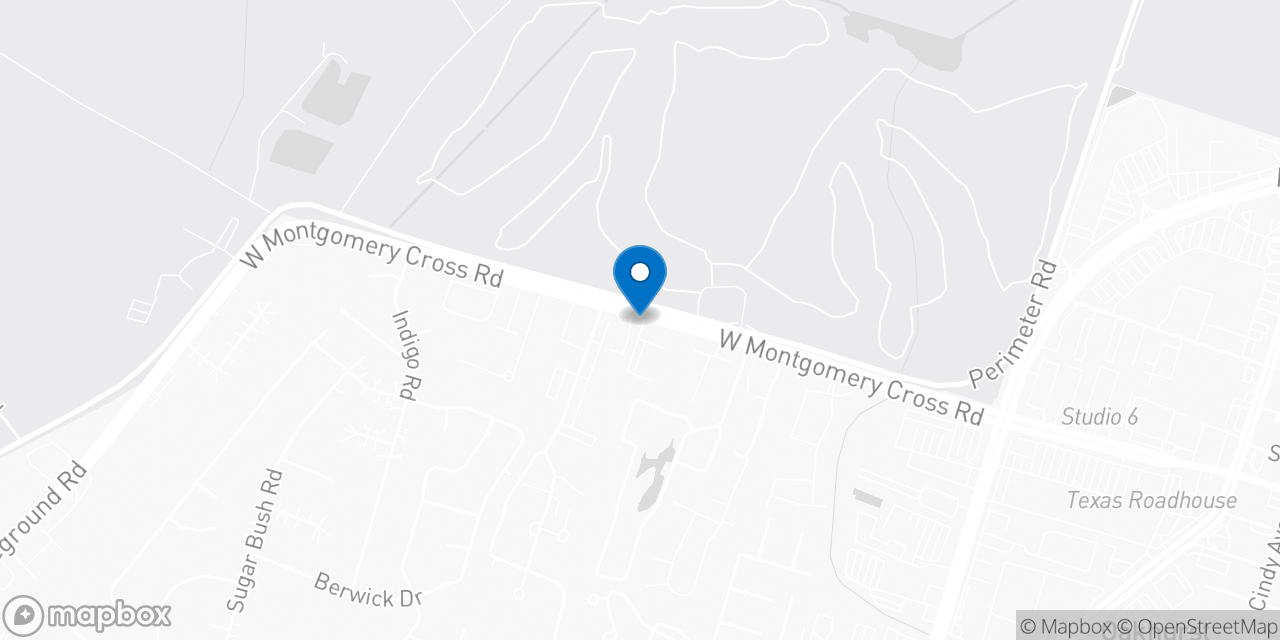 Map showing the location of the Social Security office in Savannah, GA