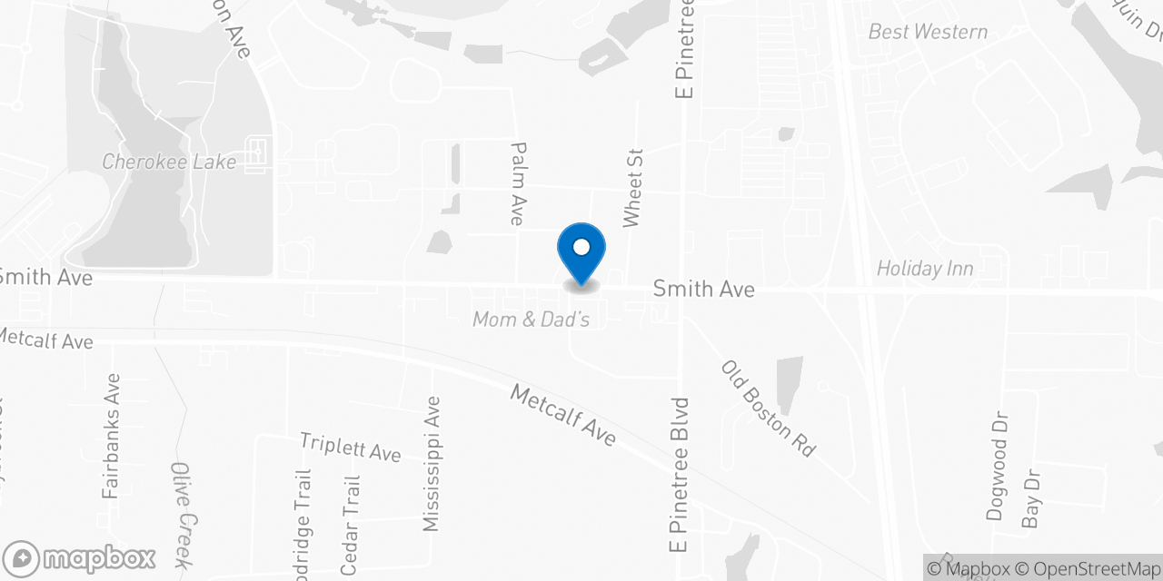Map showing the location of the Social Security office in Thomasville, GA
