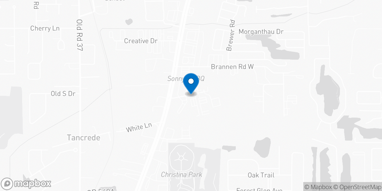 Map showing the location of the Social Security office in Lakeland, FL