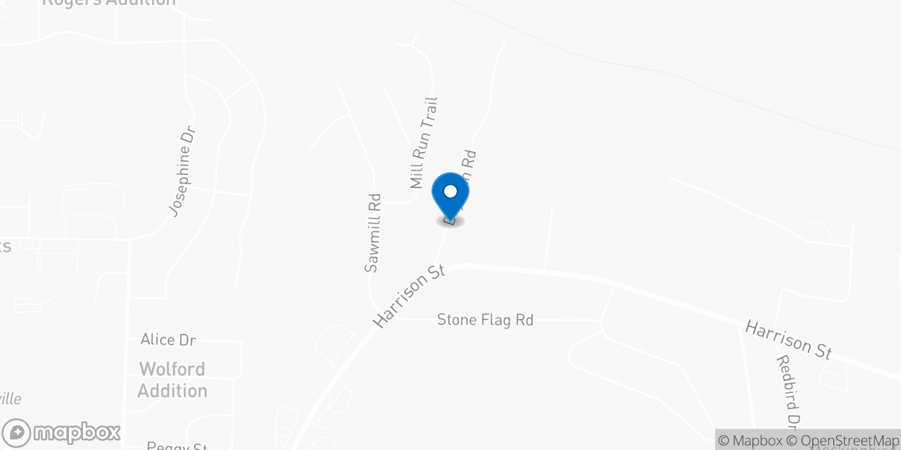 Map showing the location of the Social Security office in Batesville, AR
