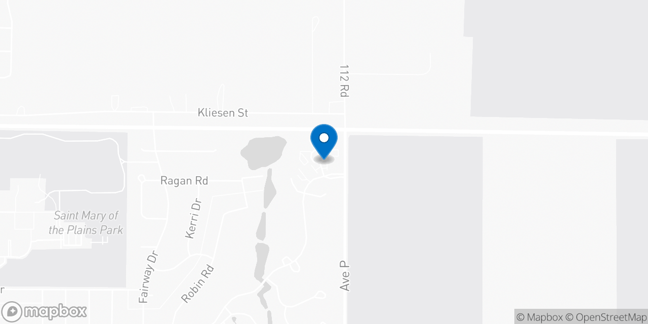 Map showing the location of the Social Security office in Dodge City, KS