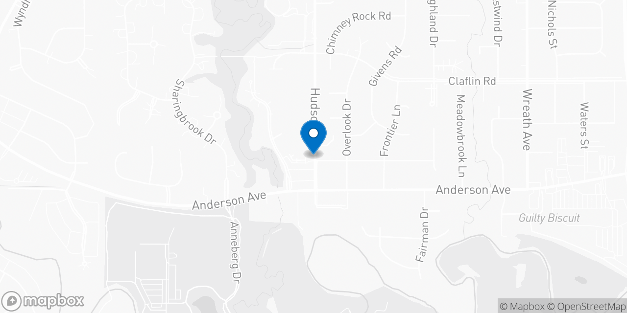 Map showing the location of the Social Security office in Manhattan, KS