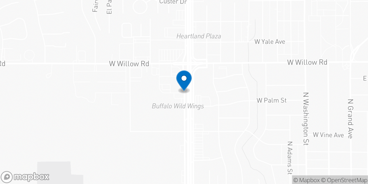 Map showing the location of the Social Security office in Enid, OK