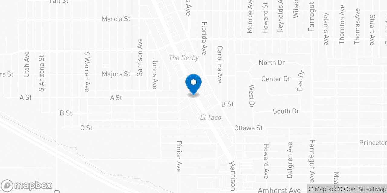 Map showing the location of the Social Security office in Butte, MT
