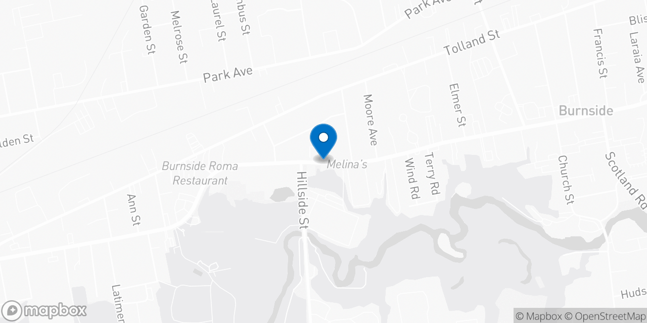 Map showing the location of the Social Security office in East Hartford, CT