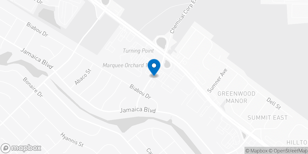 Map showing the location of the Social Security office in Toms River, NJ