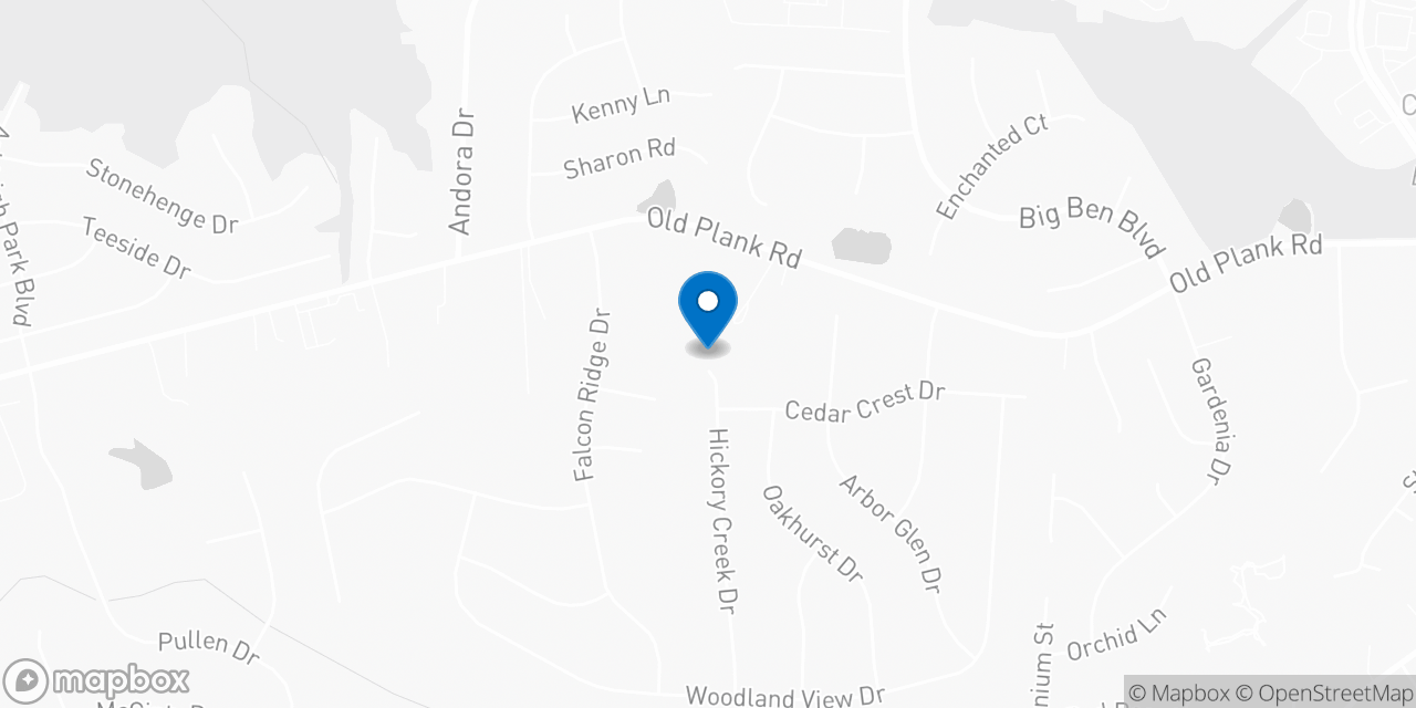 Map showing the location of the Social Security office in Fredericksburg, VA