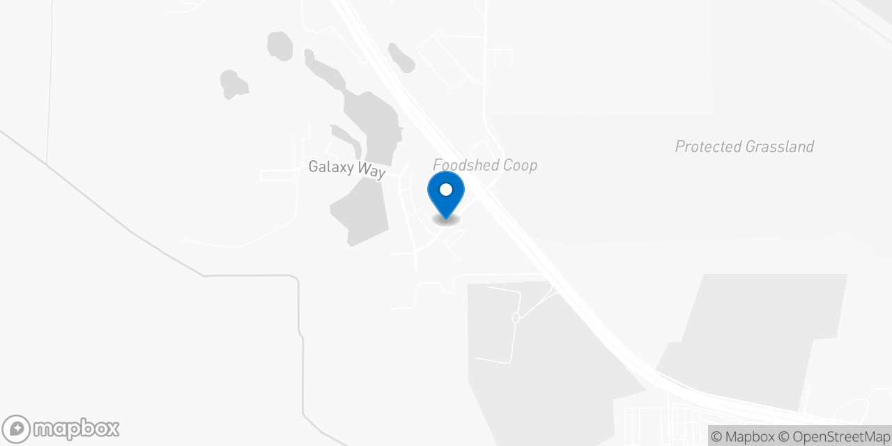 Map showing the location of the Social Security office in Woodstock, IL