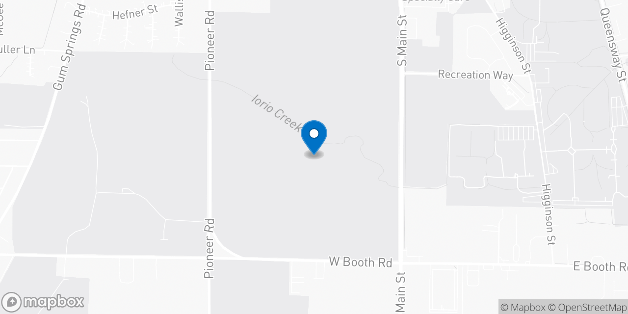 Map showing the location of the Social Security office in Searcy, AR