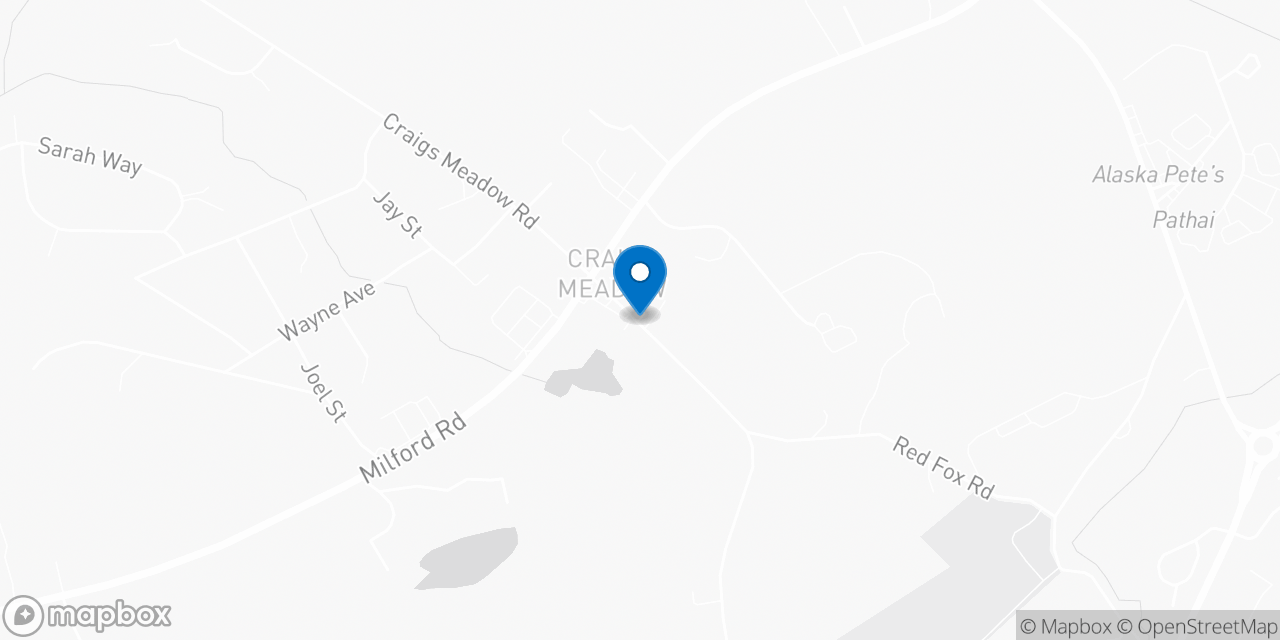 Map showing the location of the Social Security office in East Stroudsburg, PA