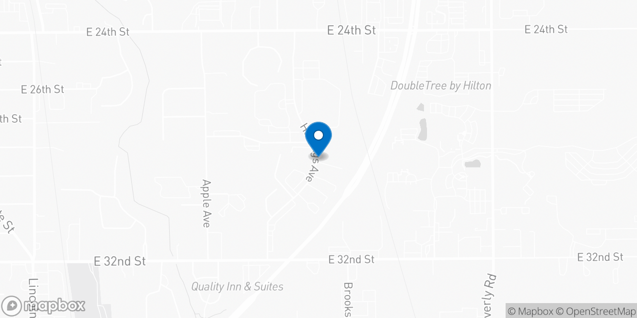 Map showing the location of the Social Security office in Holland, MI