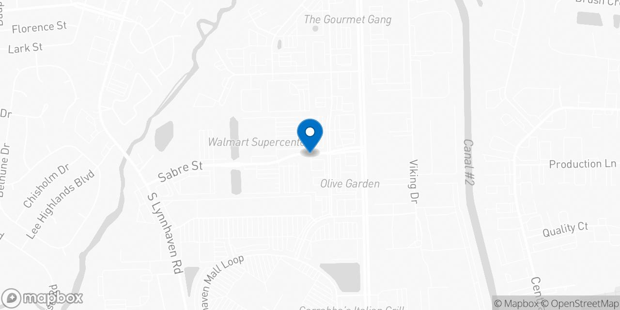 Map showing the location of the Social Security office in Virginia Beach, VA