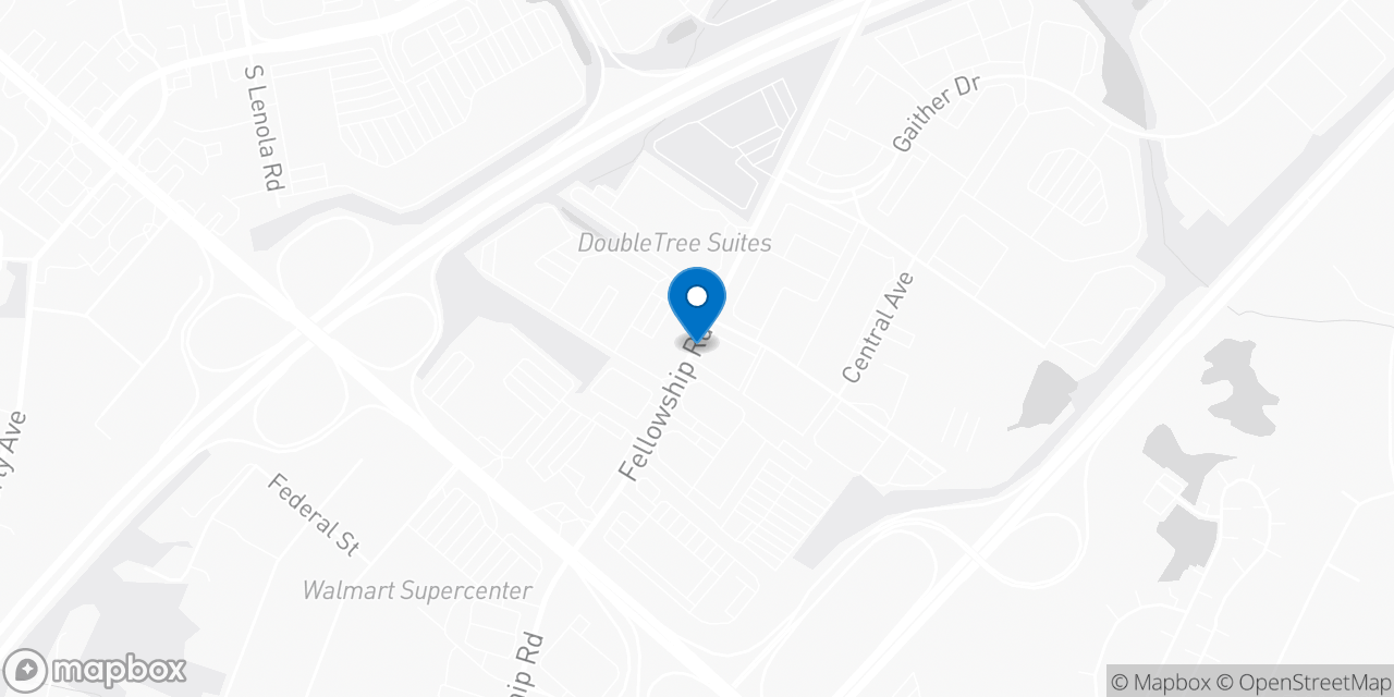 Map showing the location of the Social Security office in Mount Laurel, NJ
