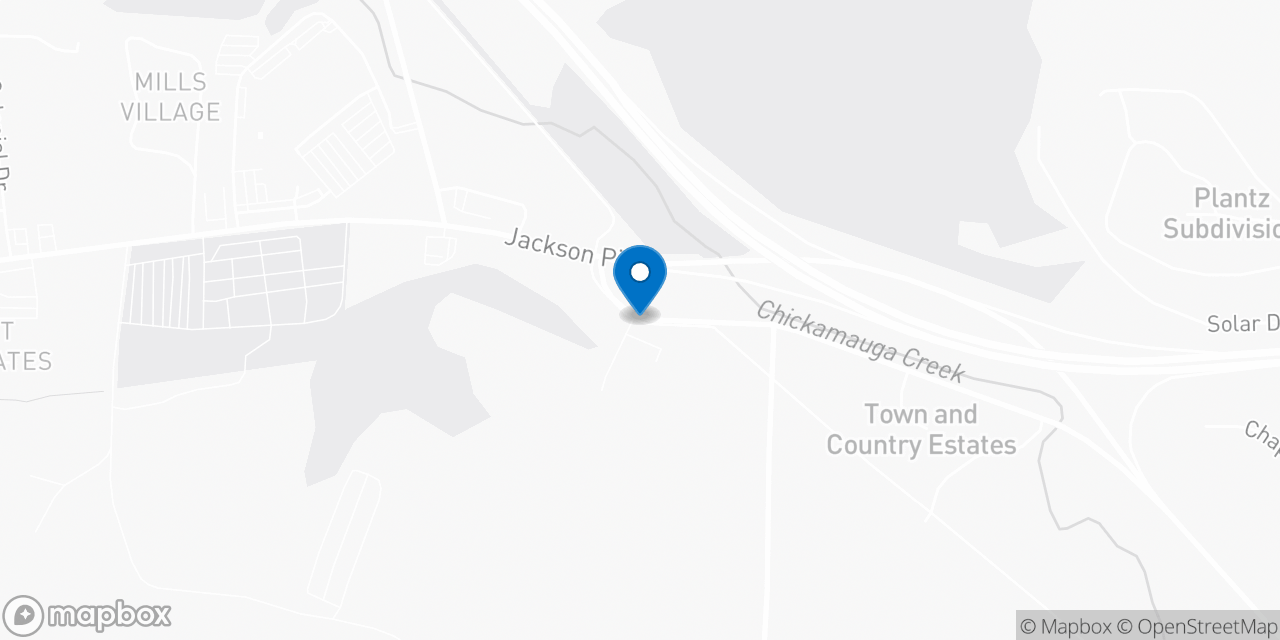 Map showing the location of the Social Security office in Gallipolis, OH