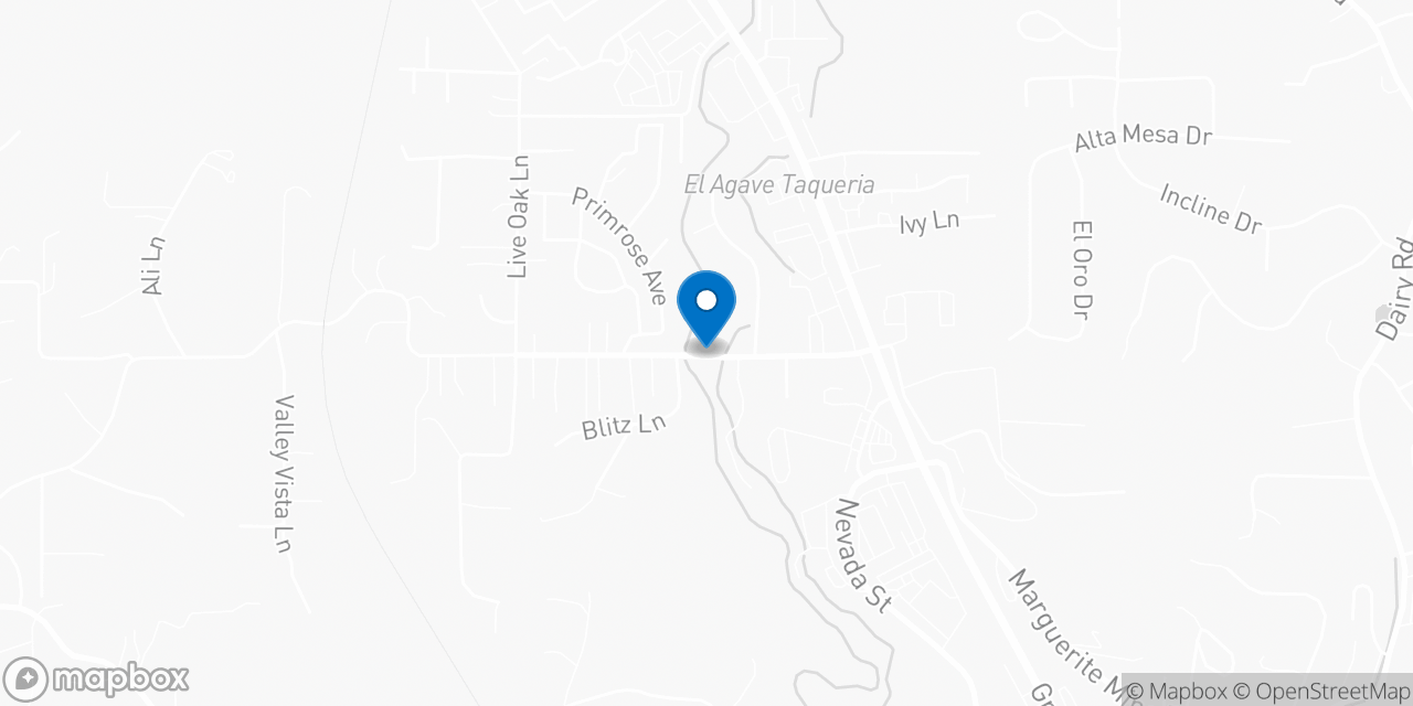 Map showing the location of the Social Security office in Auburn, CA