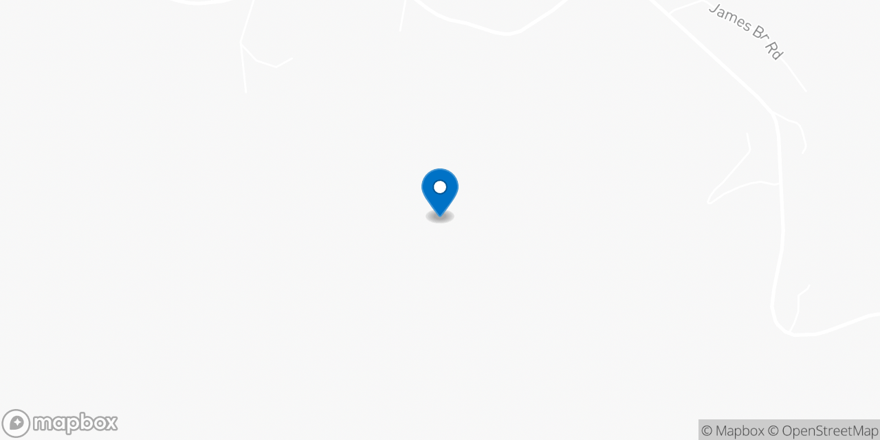 Map showing the location of the Social Security office in Jackson, KY