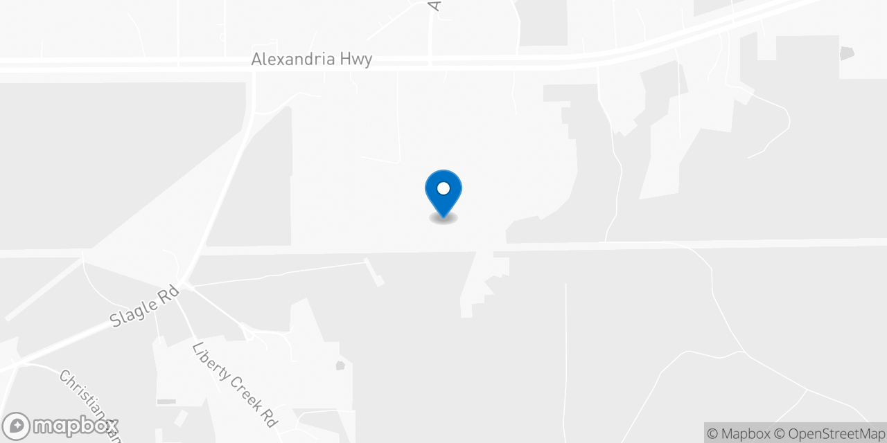 Map showing the location of the Social Security office in Leesville, LA