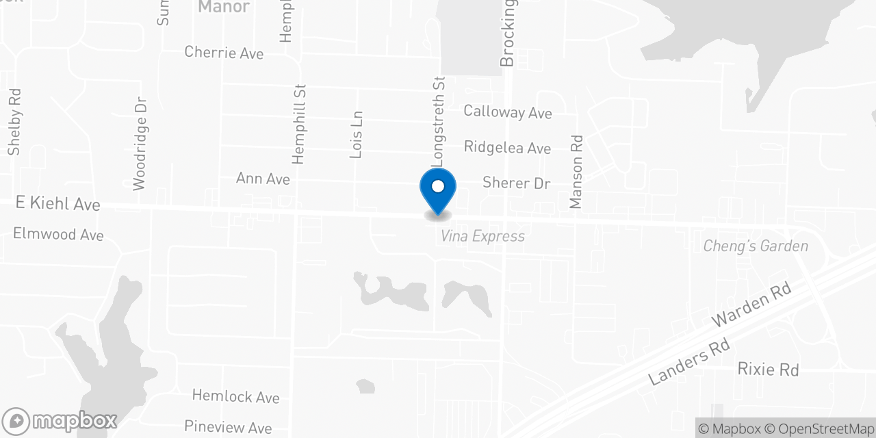Map showing the location of the Social Security office in Sherwood, AR