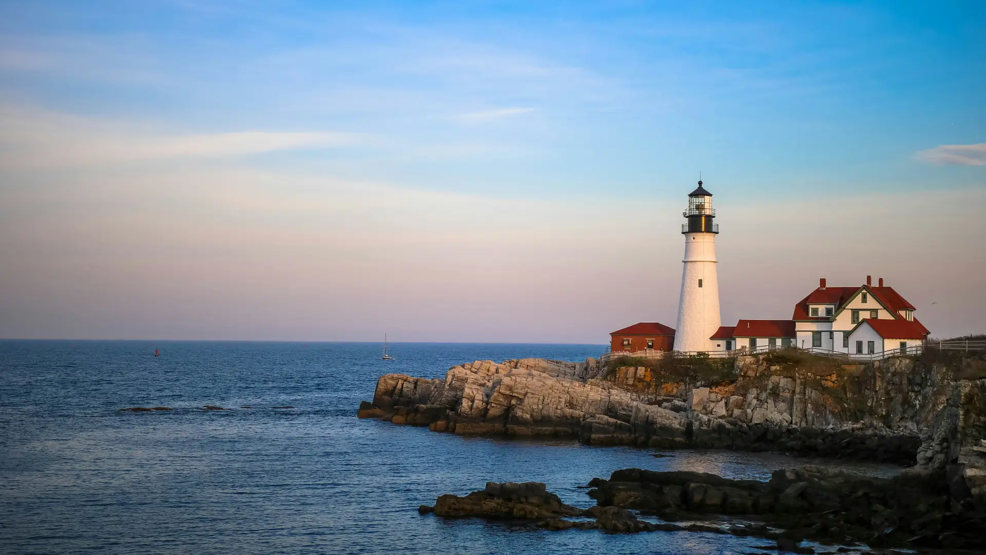 Scene in Maine