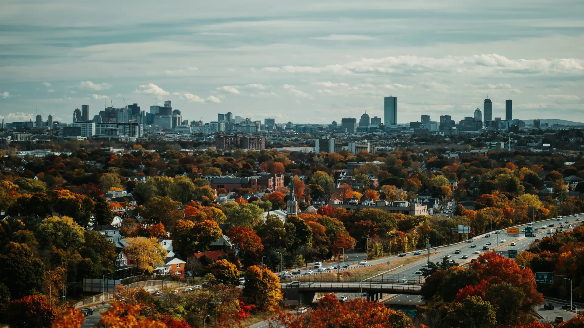 Scene in Massachusetts